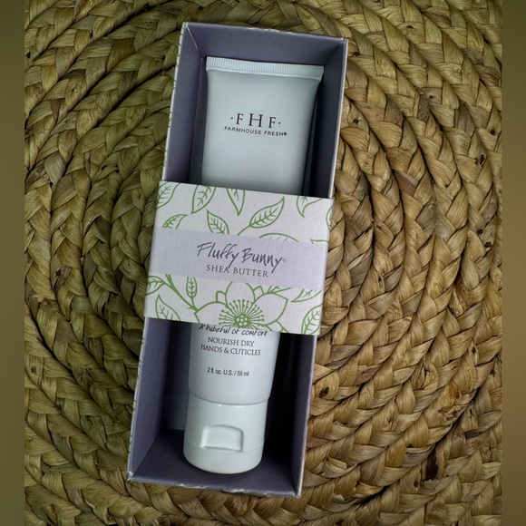 NWT - FarmHouse Fresh - Hand Cream | Fluffy Bunny Shea Butter 2oz. *NEW* In Box - Picture 2 of 3